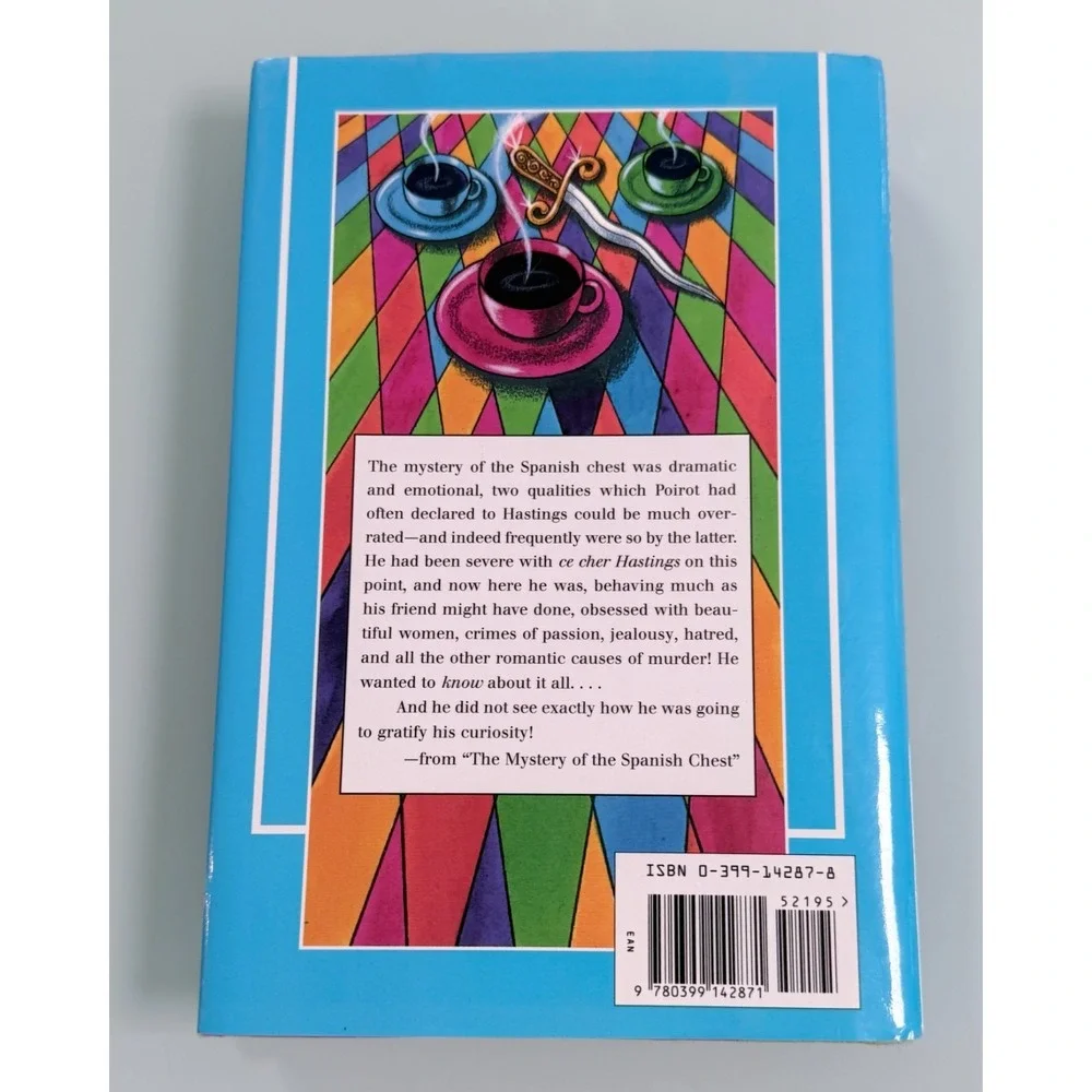The Harlequin Tea Set- By Agatha Christie- 1st Edition- 1st Printing H/C D/J